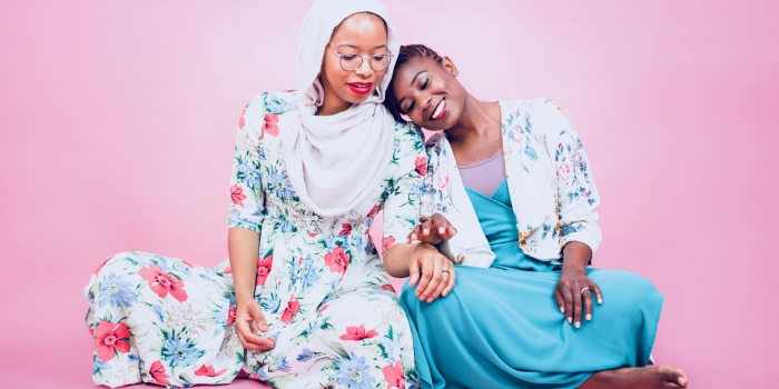 Wellesley Alumnae Makkah Ali ’10 and Ikhlas Saleem ’11 Answer Questions About Their Podcast, Identity Politics, in Interview Wellesley Alumnae Makkah Ali ’10 and Ikhlas Saleem ’11 lean on each other.