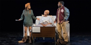 Playwright Mfoniso Udofia ’06 Reflects on Failing Forward Performers in Mfoniso Udofia's “Sojourners”