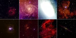 Wellesley Looks Deeper into Universe with New Telescope Various images of star clusters taken by students using a new campus microscope