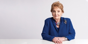 Wellesley Celebrates the Albright Institute’s 10th Anniversary A portrait of Madeleine Albright