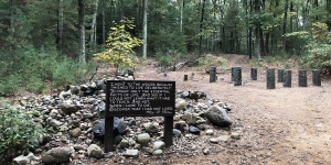 Two Students Awarded 2019 Stanford Calderwood Prizes in Public Writing The site of Henry David Thoreau's cabin at Walden Pond in Concord, Mass.