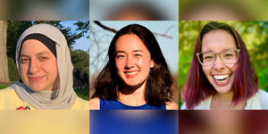 Three Wellesley Students Receive Prestigious Watson Fellowships for International Research Headshots of three Wellesley College seniors who were recently awarded Watson Fellowships.