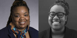 Research with Mentor at Wellesley Centers for Women Gives Student New Perspective on Black Scholarship LaShawnda Lindsay and Vei Vei Thomas ’21