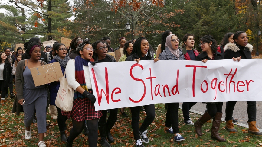 We Stand Together banner
