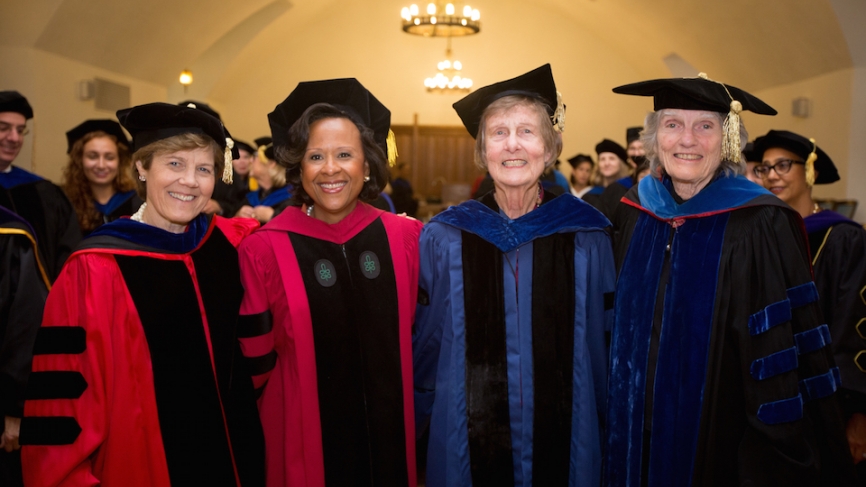 Four Wellesley Presidents
