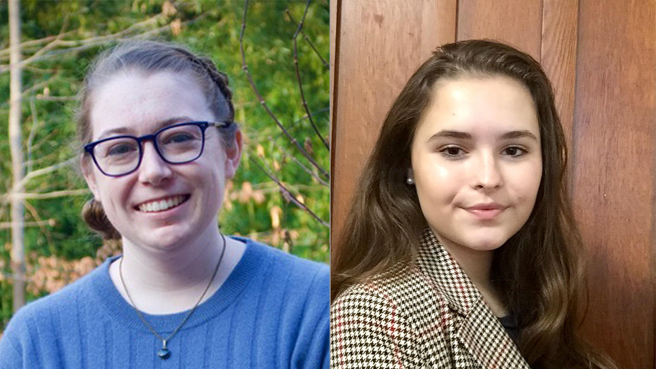 Photos of Grace Wilson Jackson and Marie Villarreal