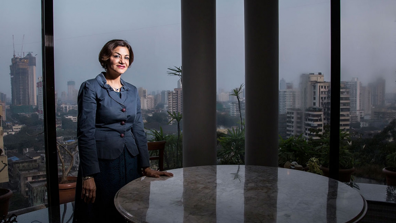 Harshbeena Sahney Zaveri ’82