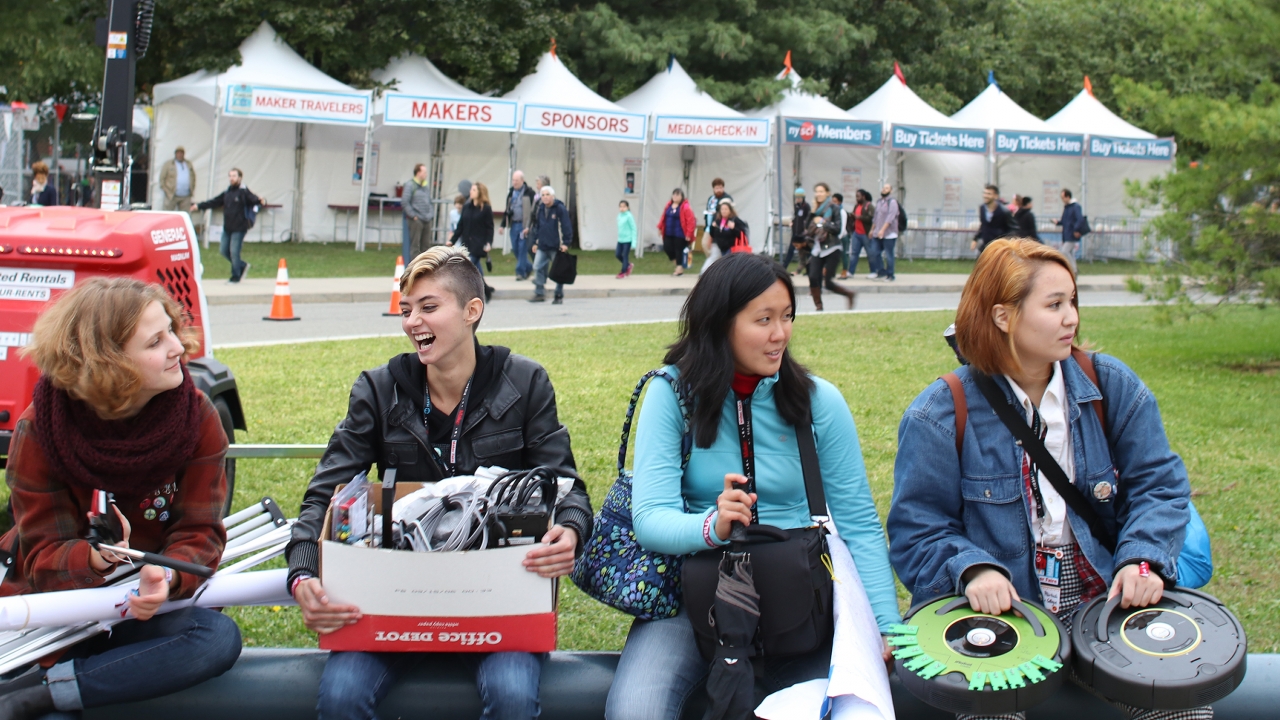 Wellesley Students Demonstrate Maker Capabilities at the World Maker Faire