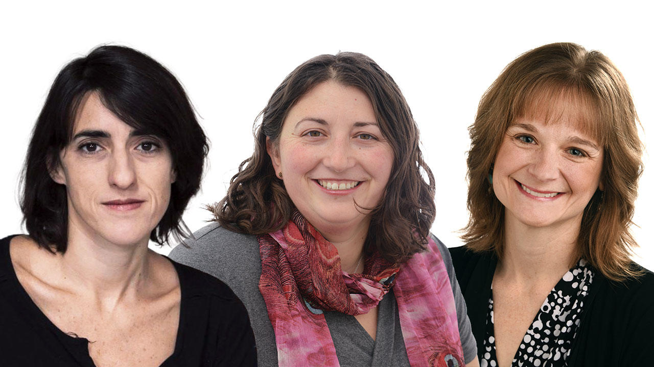 Daniela Rivera, Amy Banzaert, Angela Bahns