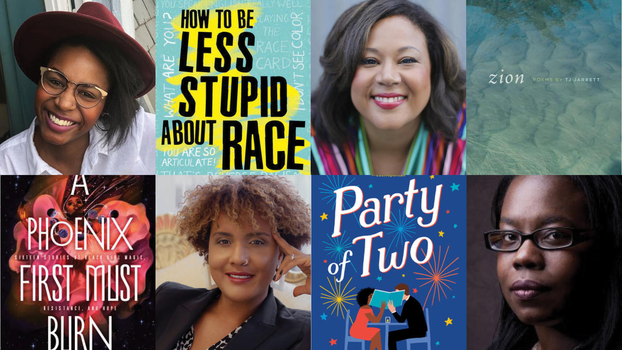 Patrice Caldwell ’15, Crystal Fleming ’04, Jasmine Guillory ’97, TJ Jarrett ’95