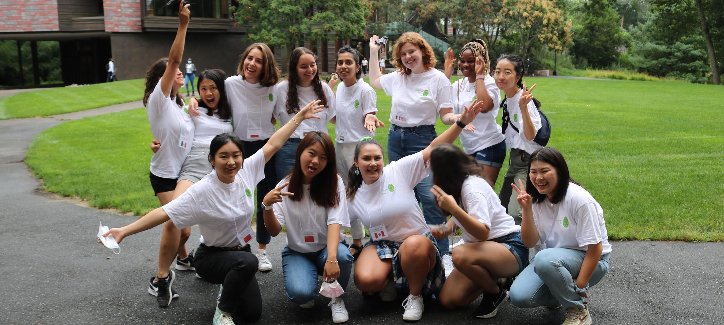 Slater Student Leaders at International Student Orientation